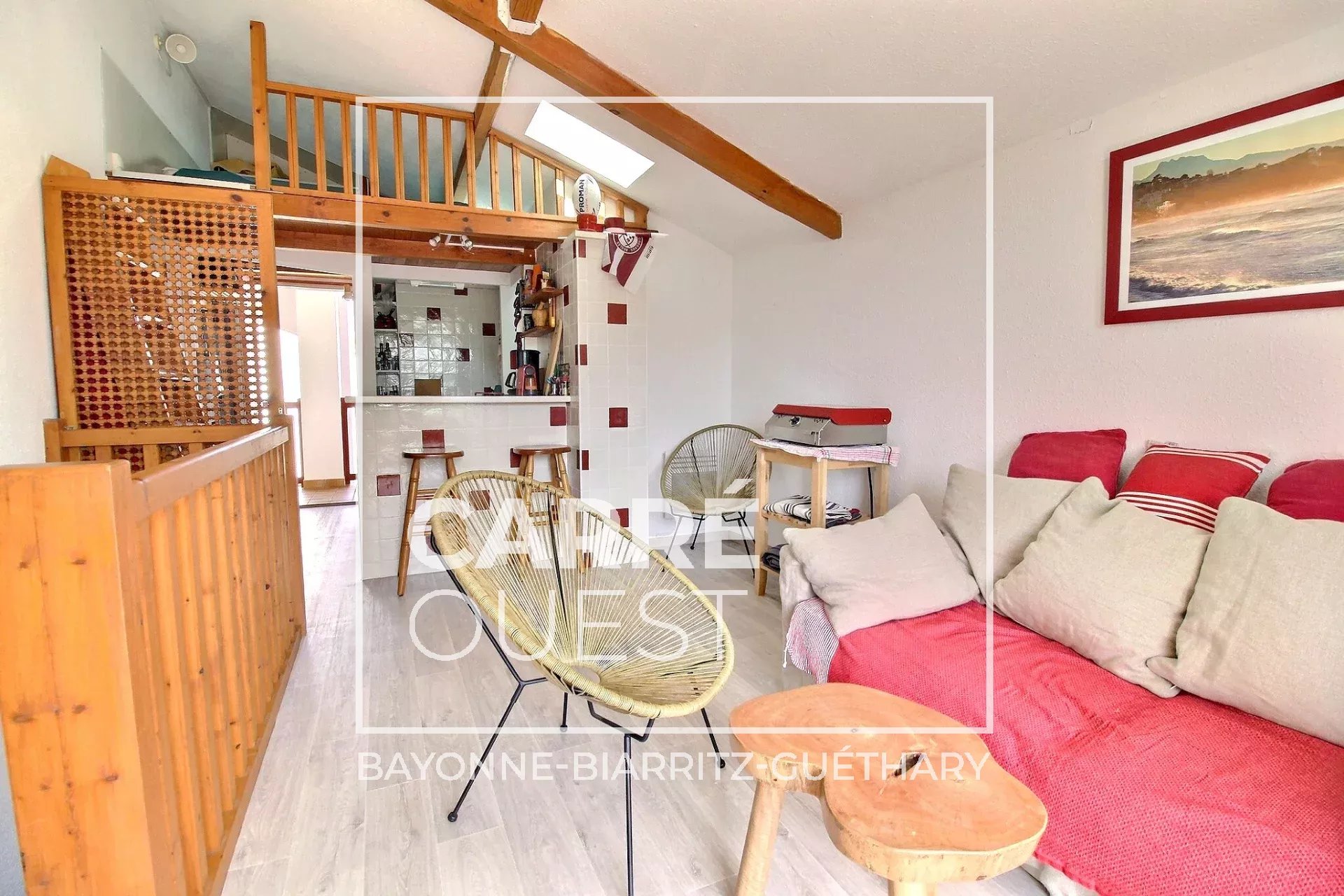 APPARTEMENT VENTE BIDART 64210 - SURFACE 50M2 - REF 3649 Photo 3
