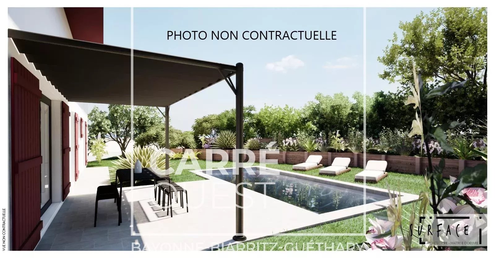 MAISON VENTE ARBONNE 64210 - SURFACE 160M2 - REF 3648 Photo 9