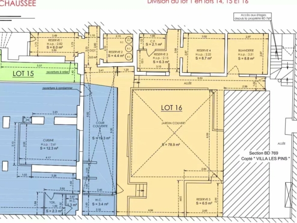 IMMEUBLE VENTE SAINT-JEAN-DE-LUZ 64500 - SURFACE 350M2 - REF 3582 Photo 1