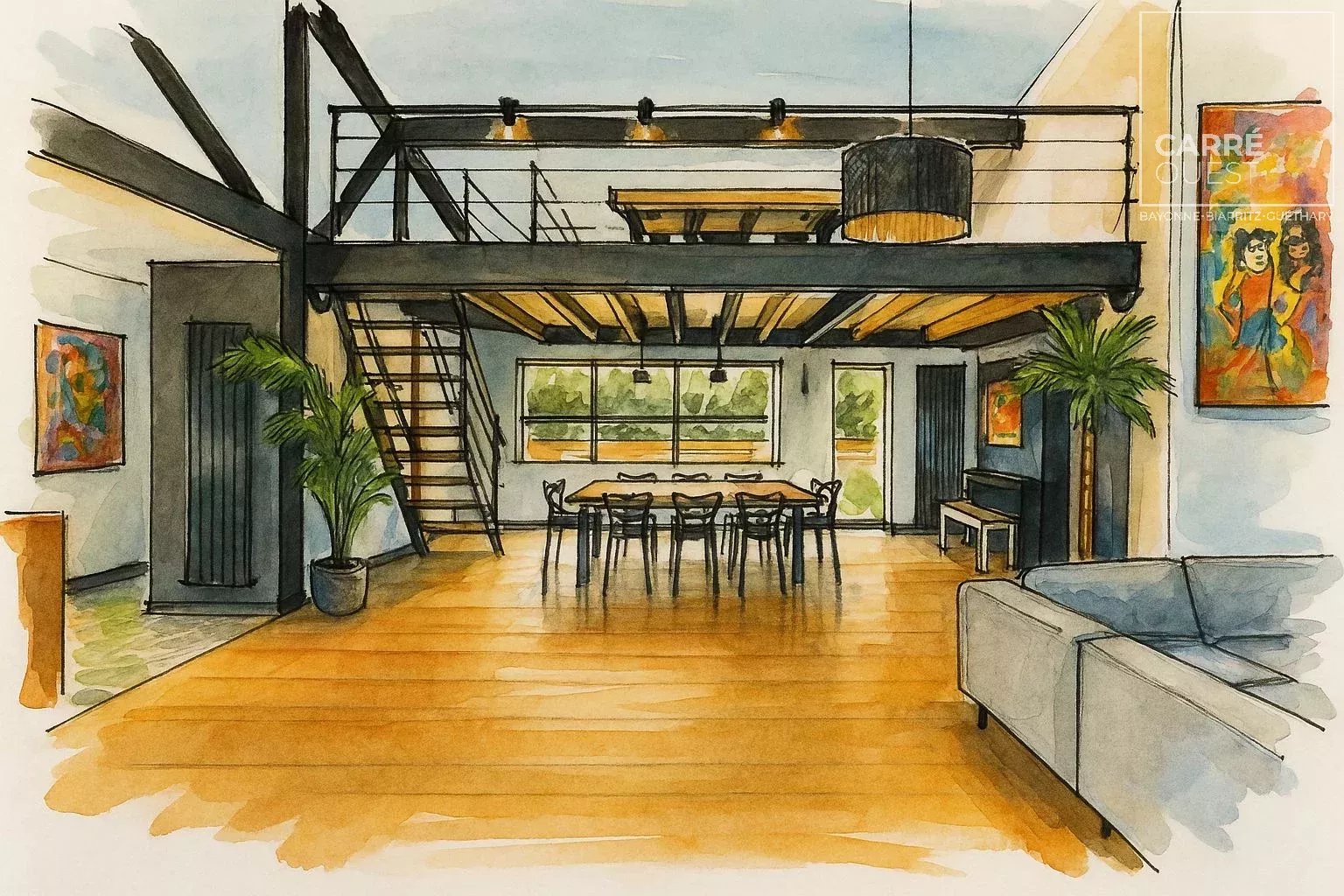 MAISON VENTE ARCANGUES 64200 - SURFACE 290M2 - REF BPDELEG01 Photo 1