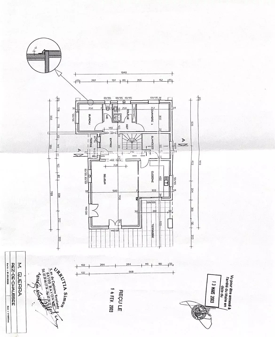 MAISON VENTE MOUGUERRE 64990 - SURFACE 177M2 - REF 3709 Photo 8